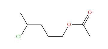 4-Chloropentyl acetate